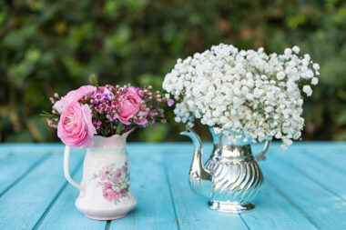 spring-background-with-teapot-vase